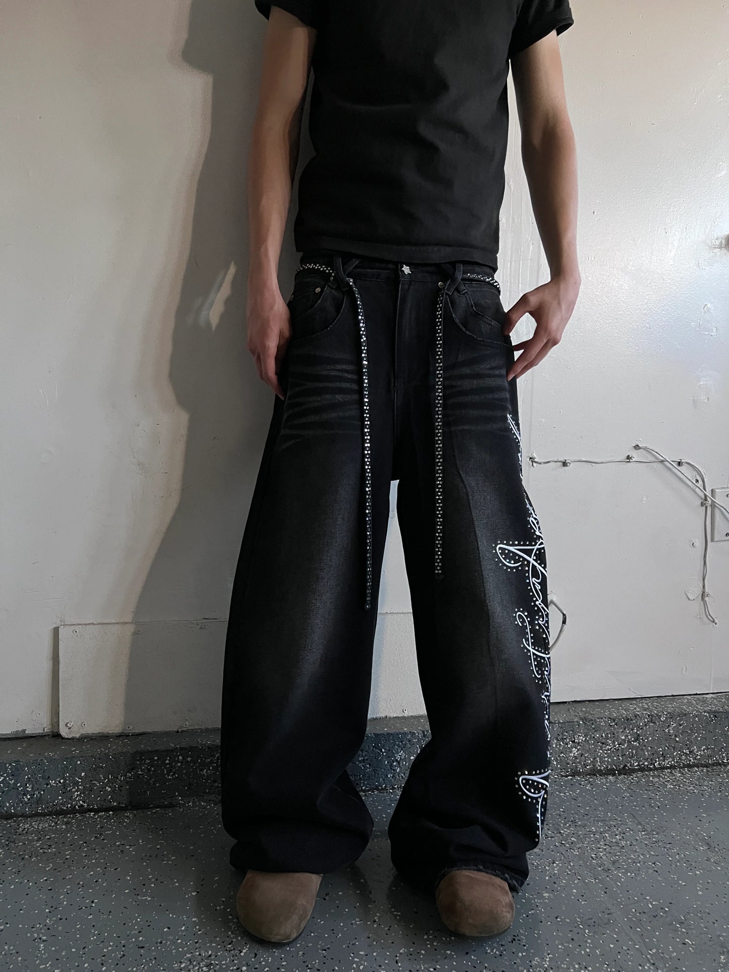 DOUBLE DENIM JEANS