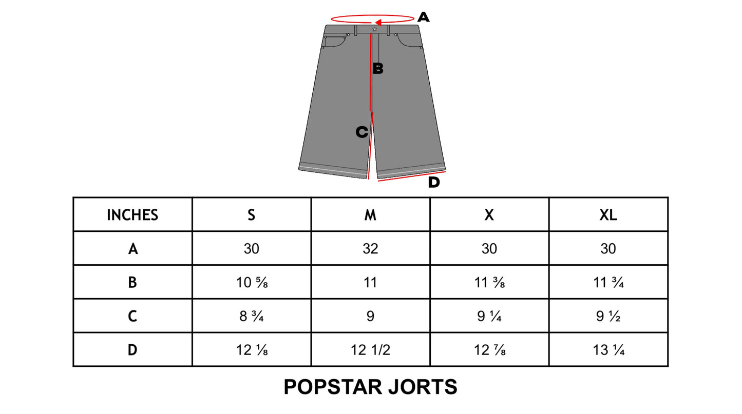 POPSTAR JORTS